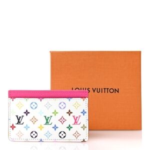 * SOLD* Louis Vuitton x Murakami Multicolor Card Holder –